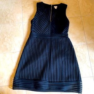 Stunning black crew dress, beautiful fit